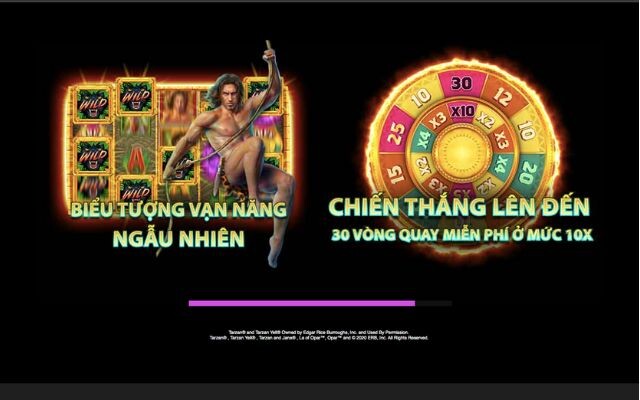 Cách tham gia chơi Tarzan and the Jewels of Opar slot tại W88 cực đơn giản